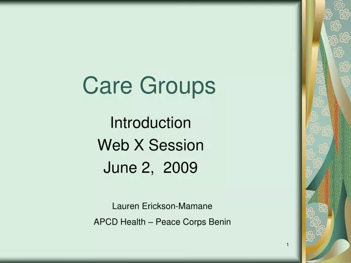 care groups