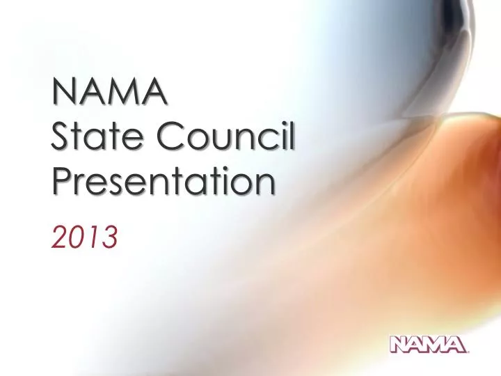 nama state council presentation