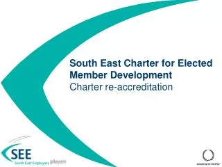 South East Charter for Elected Member Development Charter re-accreditation