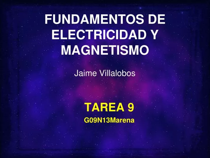 fundamentos de electricidad y magnetismo jaime villalobos