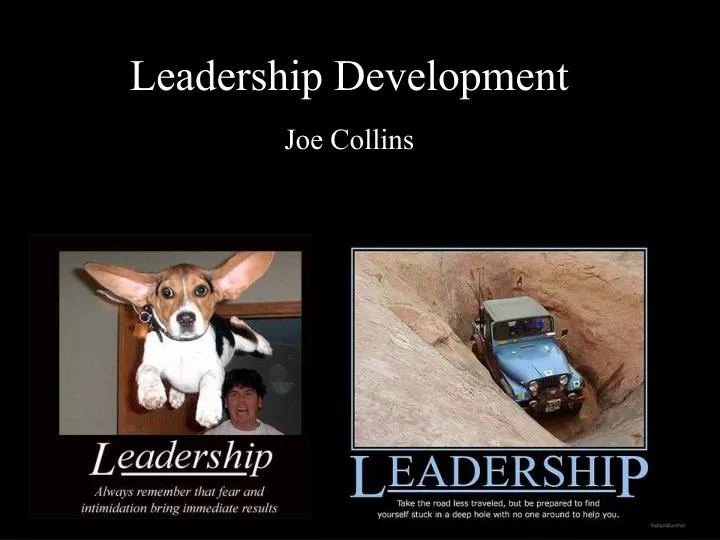 leadership development joe collins