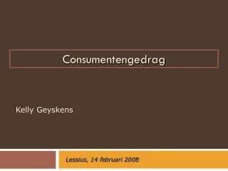 consumentengedrag