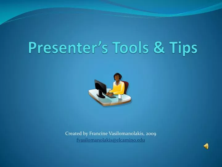 presenter s tools tips