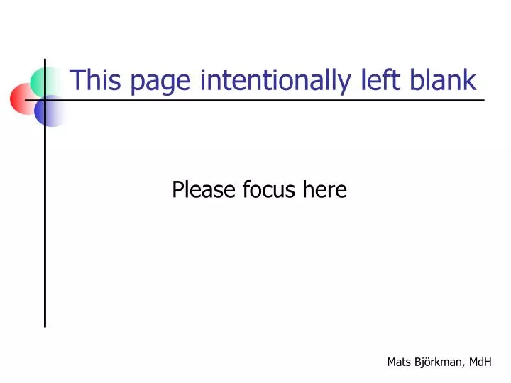 this page intentionally left blank