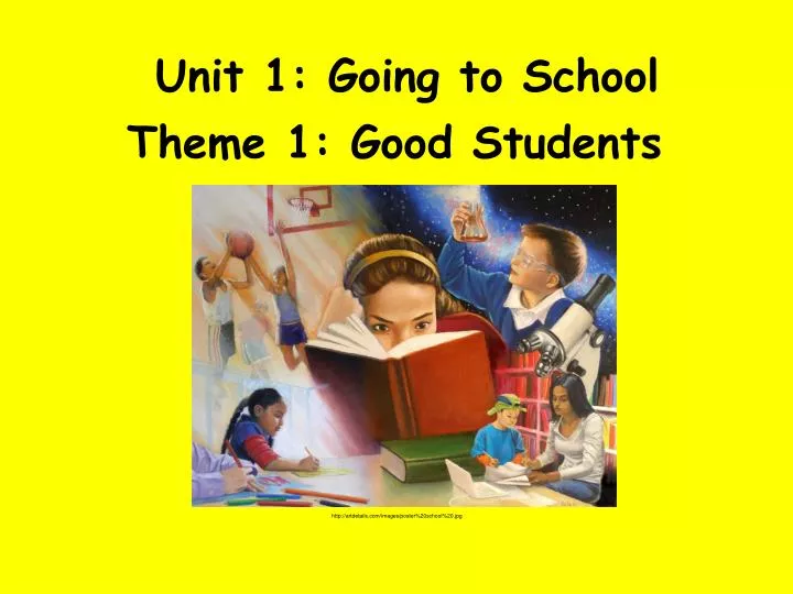 unit 1 going to school