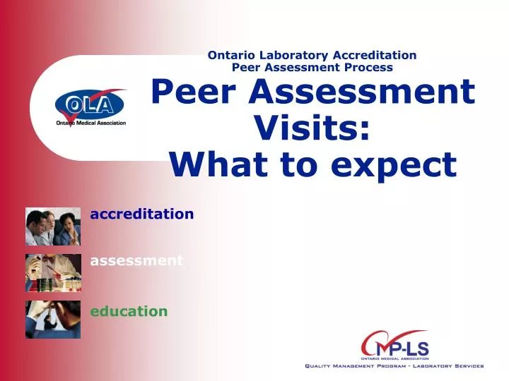 ontario laboratory accreditation peer assessment process peer assessment visits what to expect