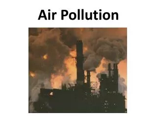 Air Pollution