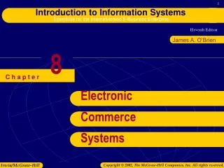 Electronic Commerce Systems