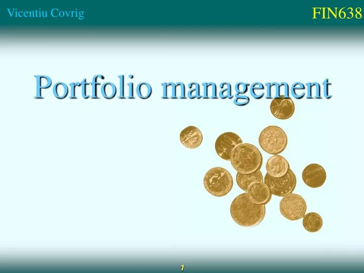 portfolio management