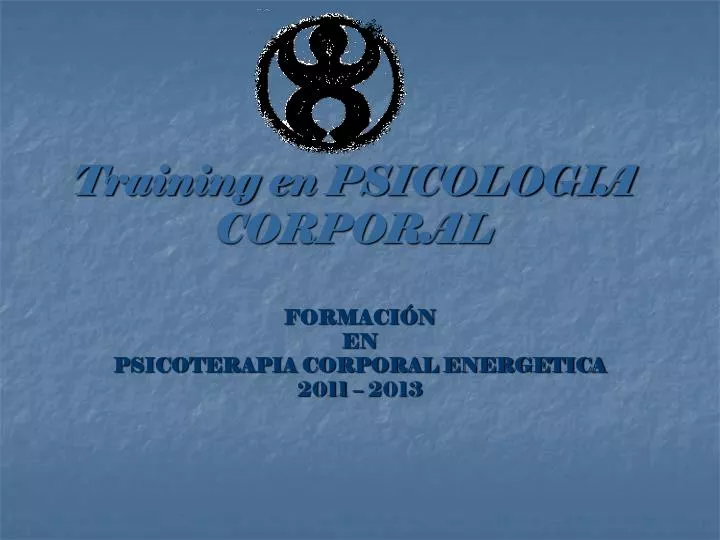 training en psicologia corporal