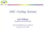 ANU Cooling Systems - slide 1