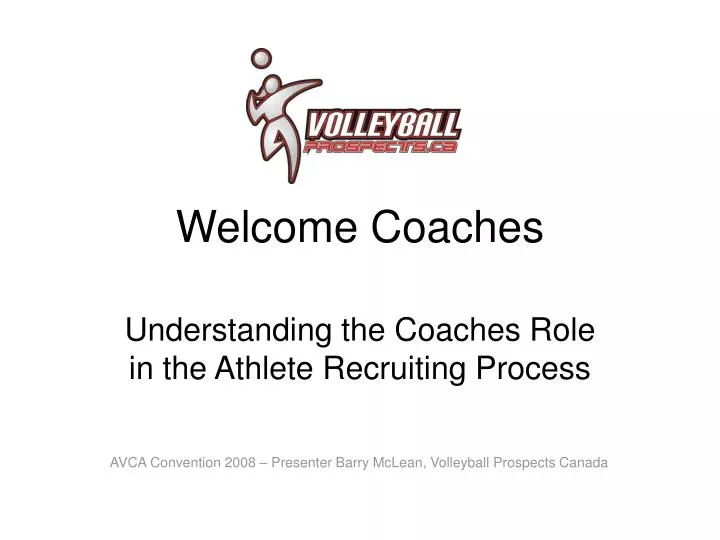 welcome coaches