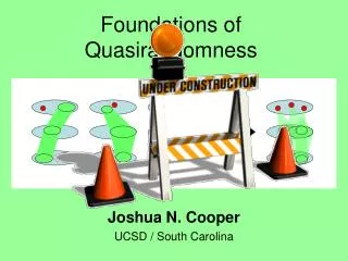 Foundations of Quasirandomness
