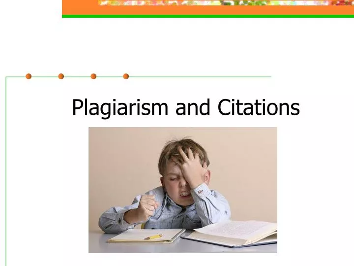 plagiarism and citations