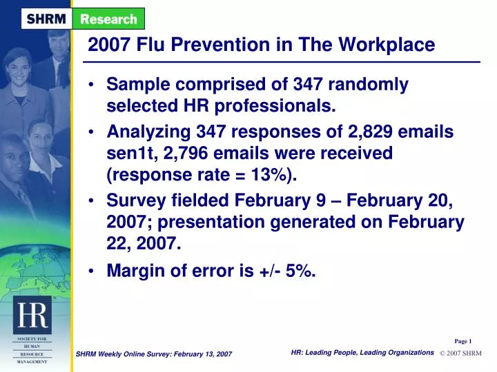 2007 flu prevention in the workplace