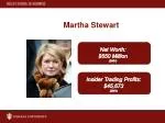 Martha Stewart - slide 1
