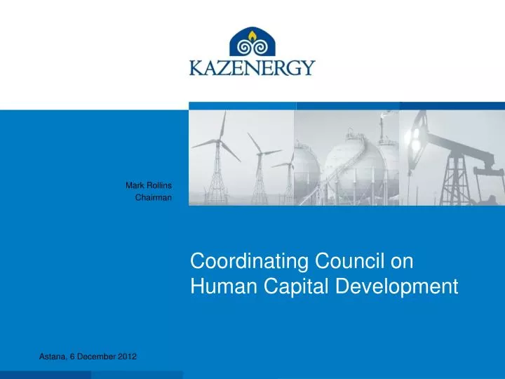coordinating council on human capital development