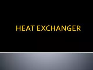 heat exchanger