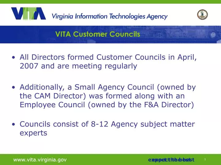 vita customer councils
