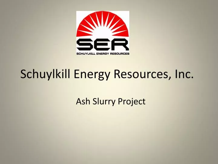 schuylkill energy resources inc