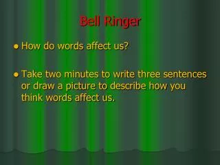 Bell Ringer