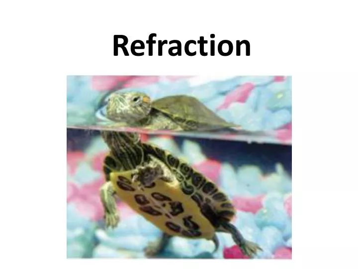 refraction