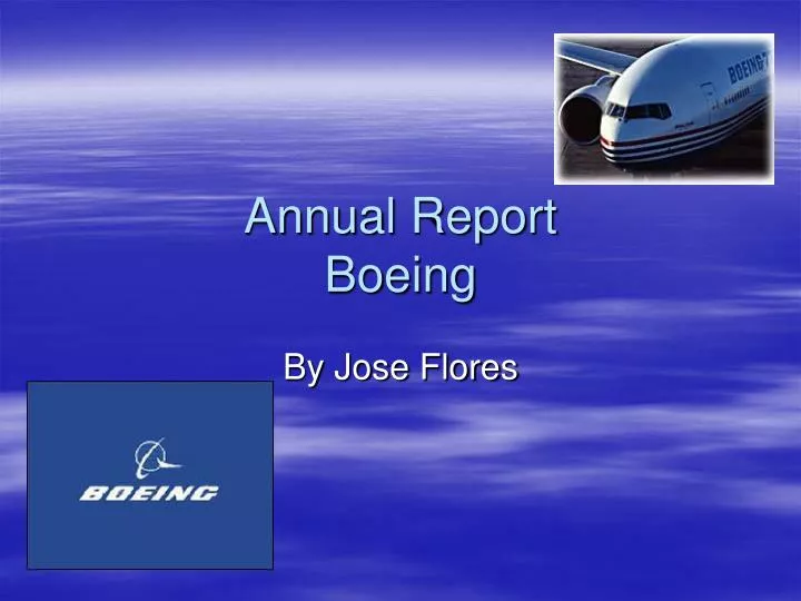 annual report boeing