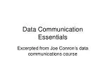 Data Communication Essentials - slide 1
