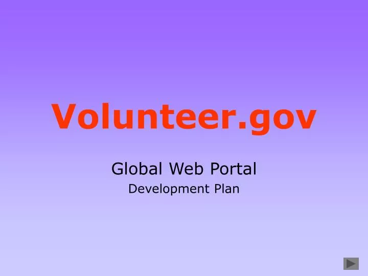 volunteer gov