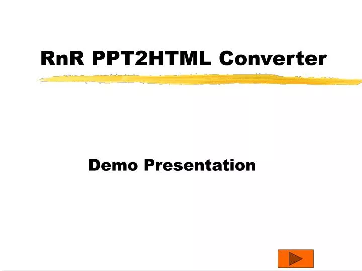 rnr ppt2html converter