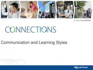 Communication and Learning Styles