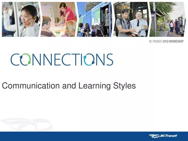 communication and learning styles