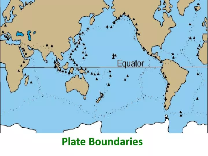 plate boundaries