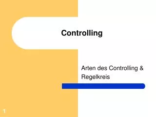 controlling