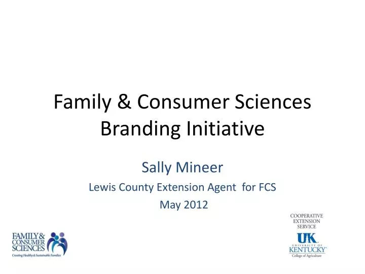 family consumer sciences branding initiative