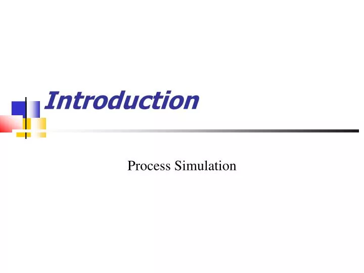 process simulation
