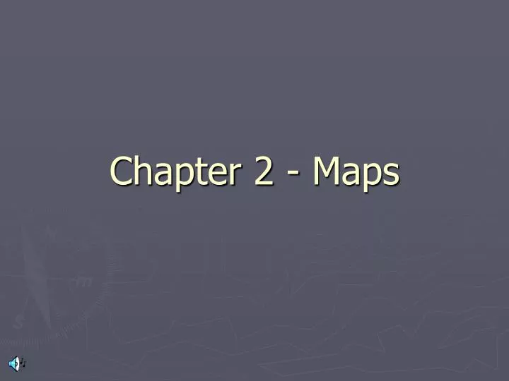 chapter 2 maps