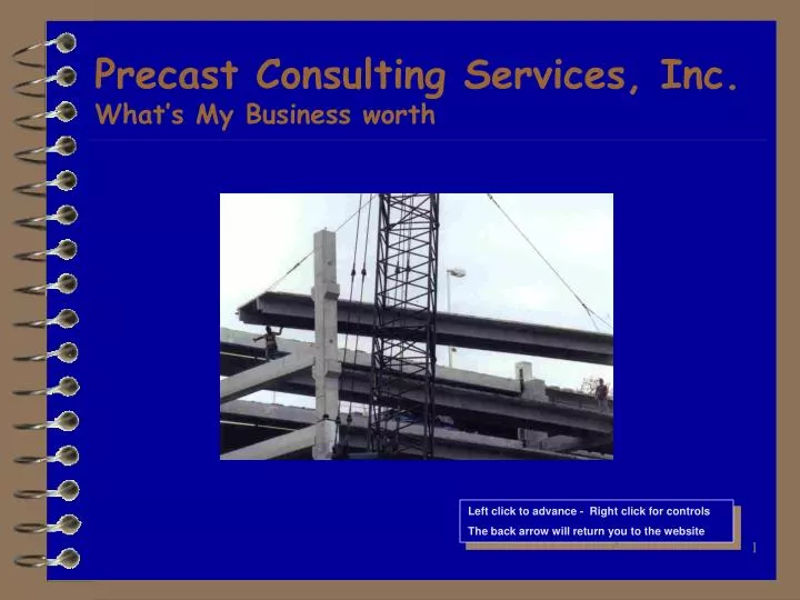 precast consulting services inc what s my business worth