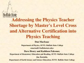 Addressing the Physics Teacher Shortage by Master's Level Cross and Alternative Certification into Physics Teaching