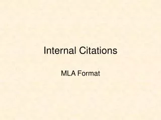 internal citations