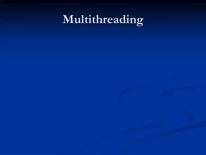 multithreading