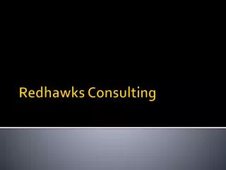 Redhawks Consulting