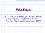 Priesthood - slide 1