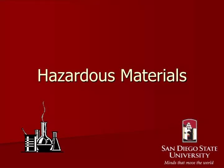 hazardous materials