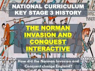 NATIONAL CURRICULUM KEY STAGE 3 HISTORY