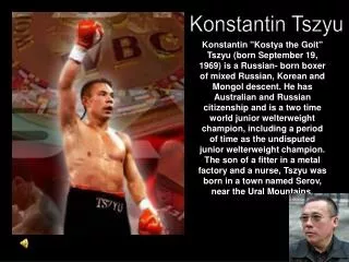 Konstantin Tszyu