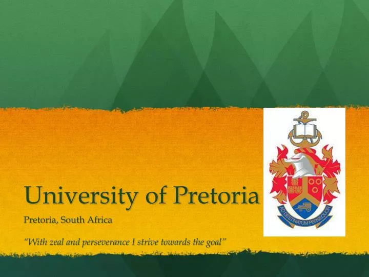 university of pretoria