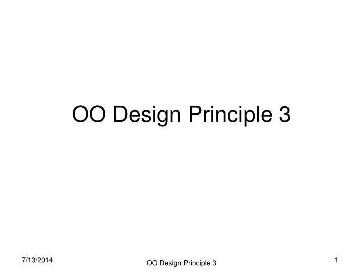 oo design principle 3
