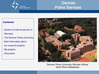 German Police Services