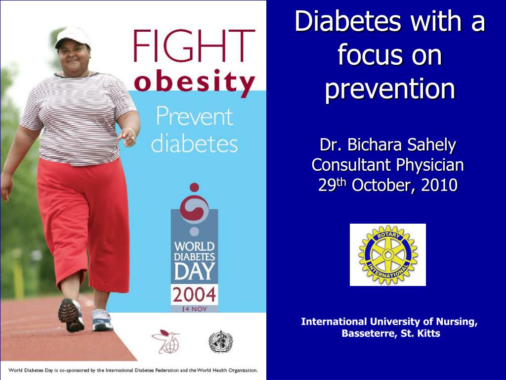 PPT - Diabetes with a focus on prevention PowerPoint Presentation, free ...